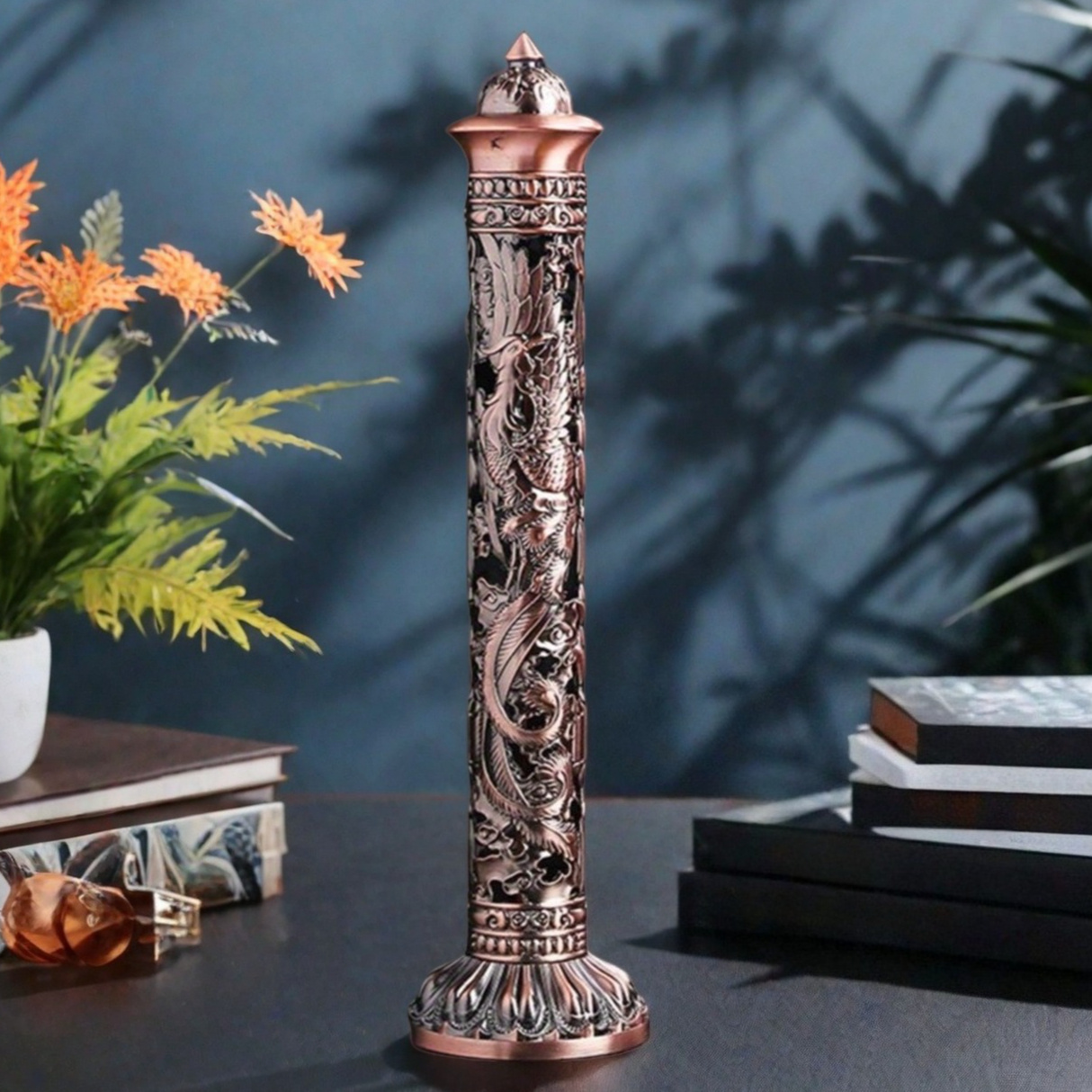 Vintage Vertical Incense Holde - Office Furniture Removal recension och pris