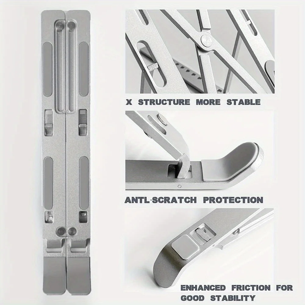 Adjustable Aluminum Laptop Sta - Adjustable Laptop Table recension och pris