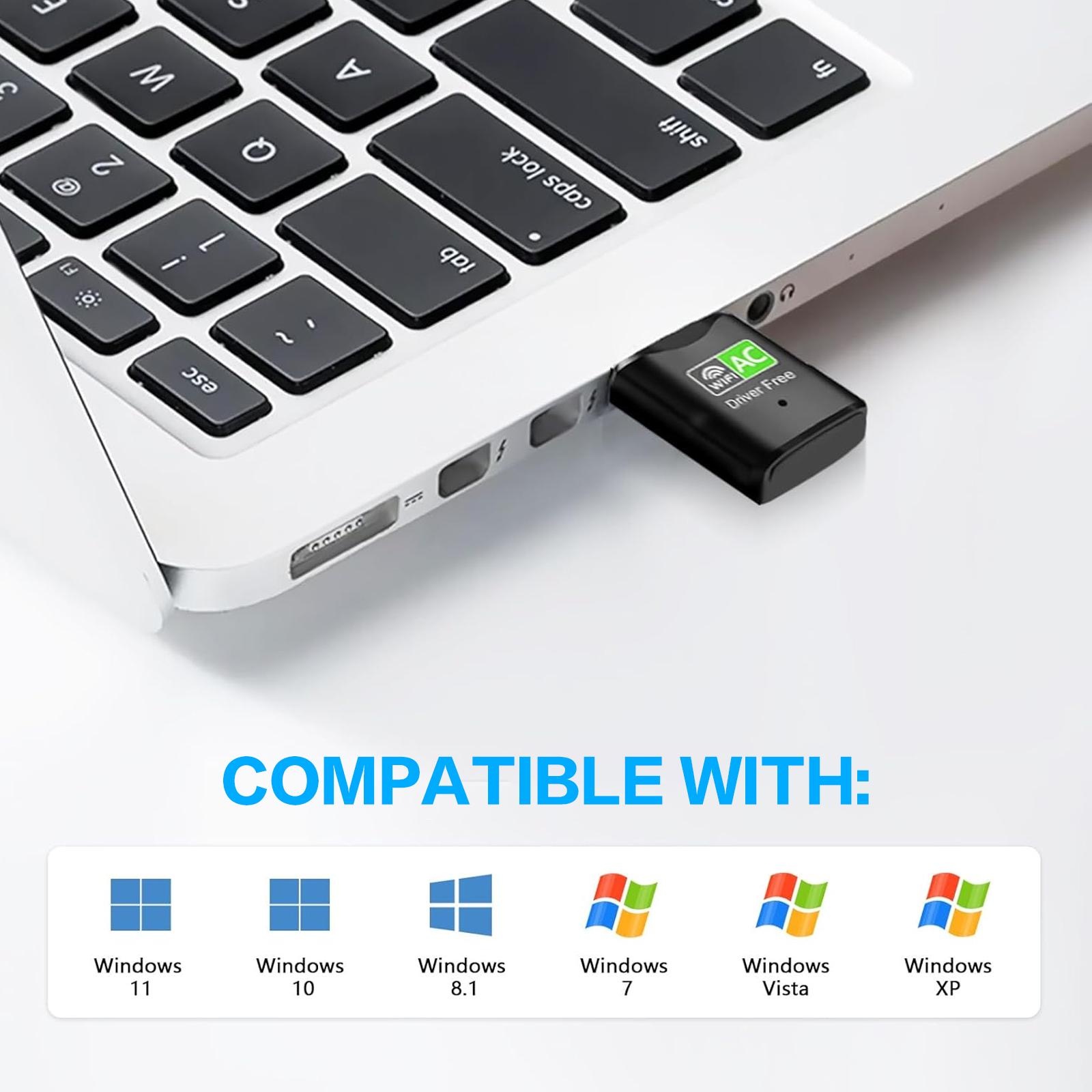 AC600 USB WiFi Adapter, Dual B - Adjustable Laptop Table recension och pris